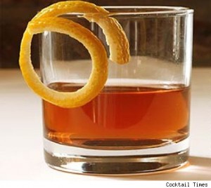 The noted and extremely simple Sazerac.